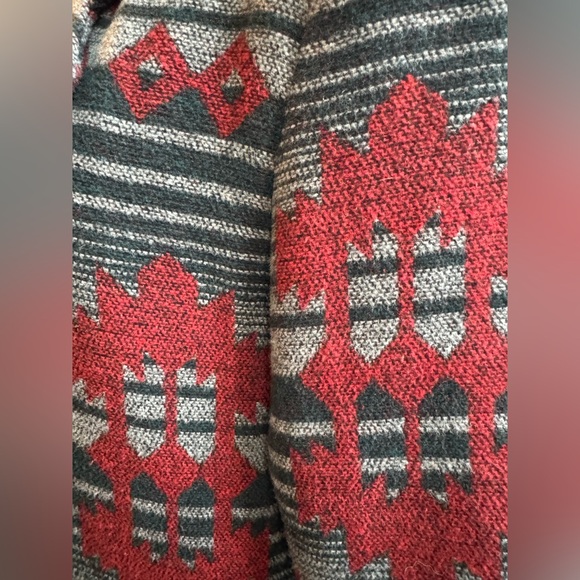 DANIELLE B - Vintage Red/Black/Gray Patterned Blazer Women’s Size Medium - Picture 5 of 16